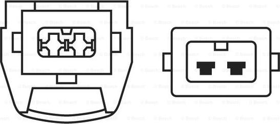 BOSCH 0 258 003 222 - Lambda zonde autodraugiem.lv