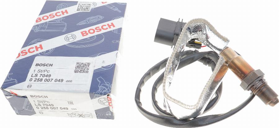 BOSCH 0 258 007 049 - Lambda zonde autodraugiem.lv