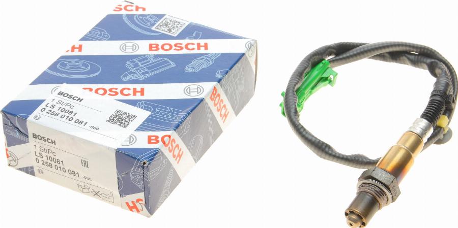 BOSCH 0 258 010 081 - Lambda zonde autodraugiem.lv