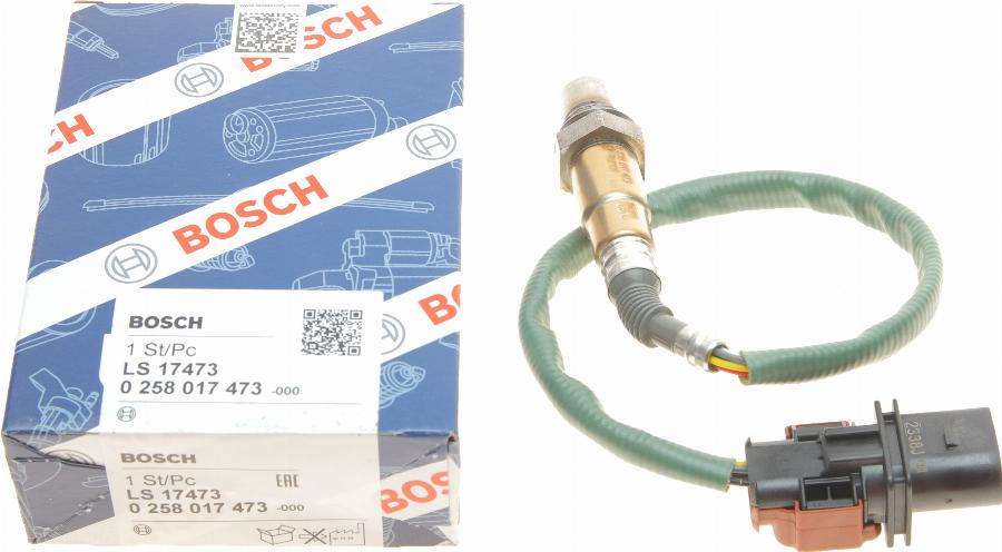 BOSCH 0 258 017 473 - Lambda zonde autodraugiem.lv