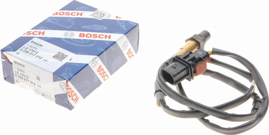 BOSCH 0 258 017 012 - Lambda zonde autodraugiem.lv