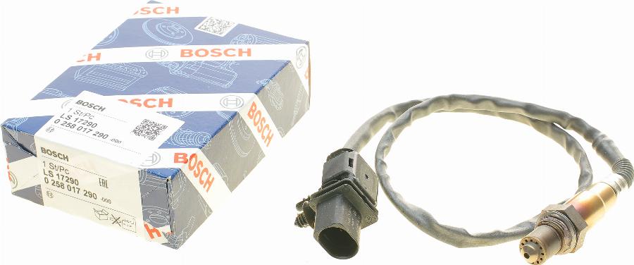 BOSCH 0 258 017 290 - Lambda zonde autodraugiem.lv