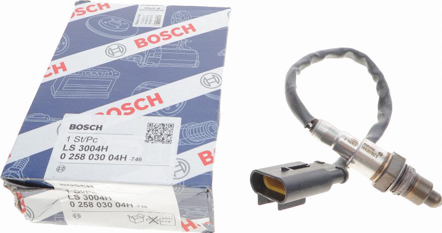 BOSCH 0 258 030 04H - Lambda zonde autodraugiem.lv