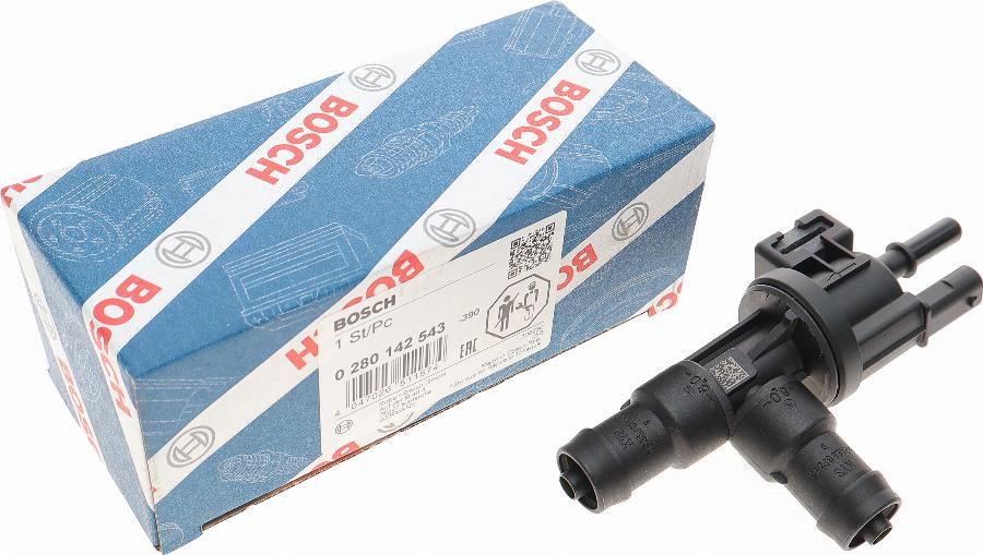 BOSCH 0 280 142 543 - Ventilācijas vārsts, Degvielas tvertne autodraugiem.lv