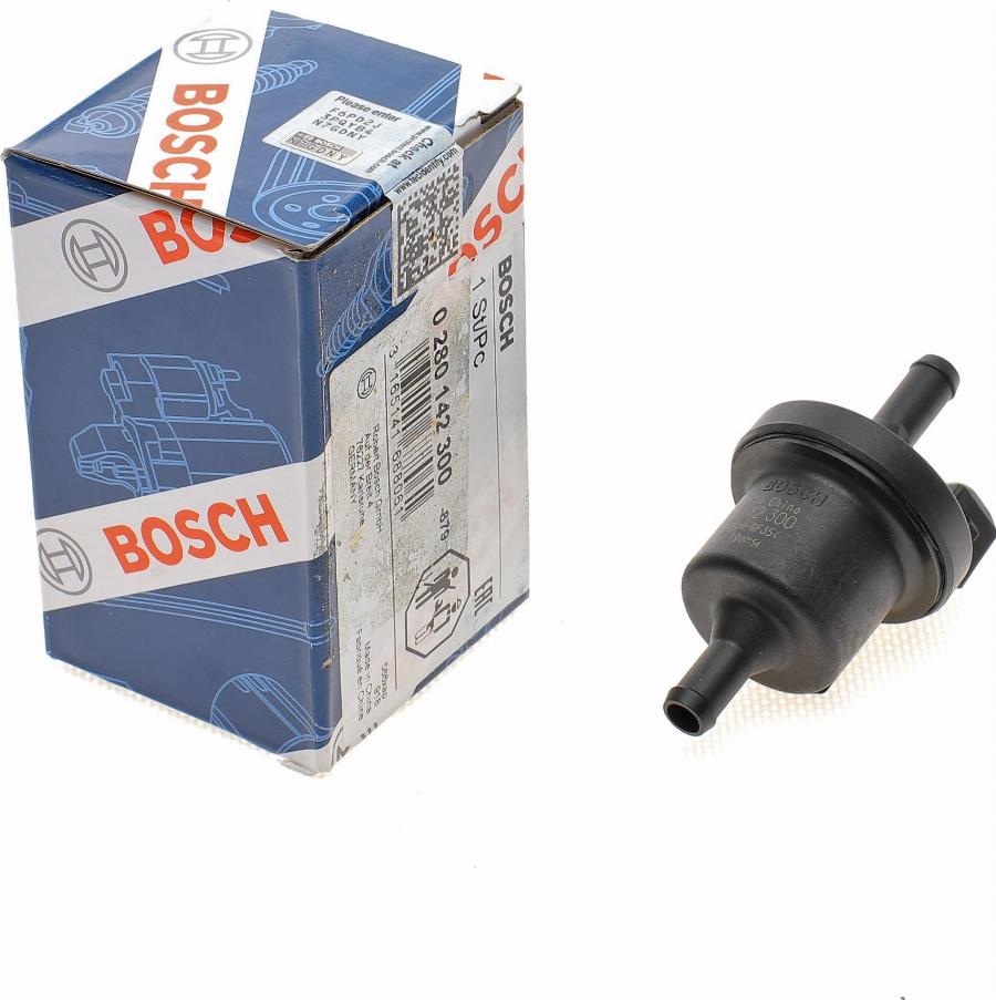 BOSCH 0 280 142 300 - Ventilācijas vārsts, Degvielas tvertne autodraugiem.lv