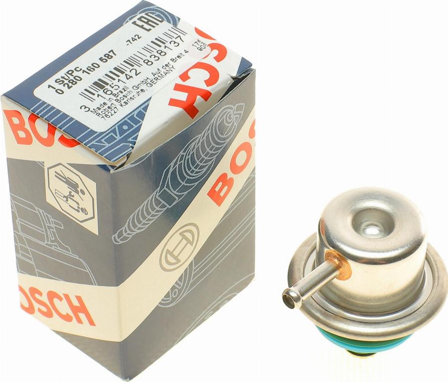 BOSCH 0280160587 - Degvielas spiediena regulators autodraugiem.lv