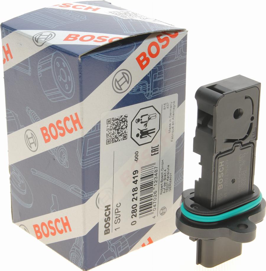 BOSCH 0 280 218 419 - Gaisa masas mērītājs autodraugiem.lv