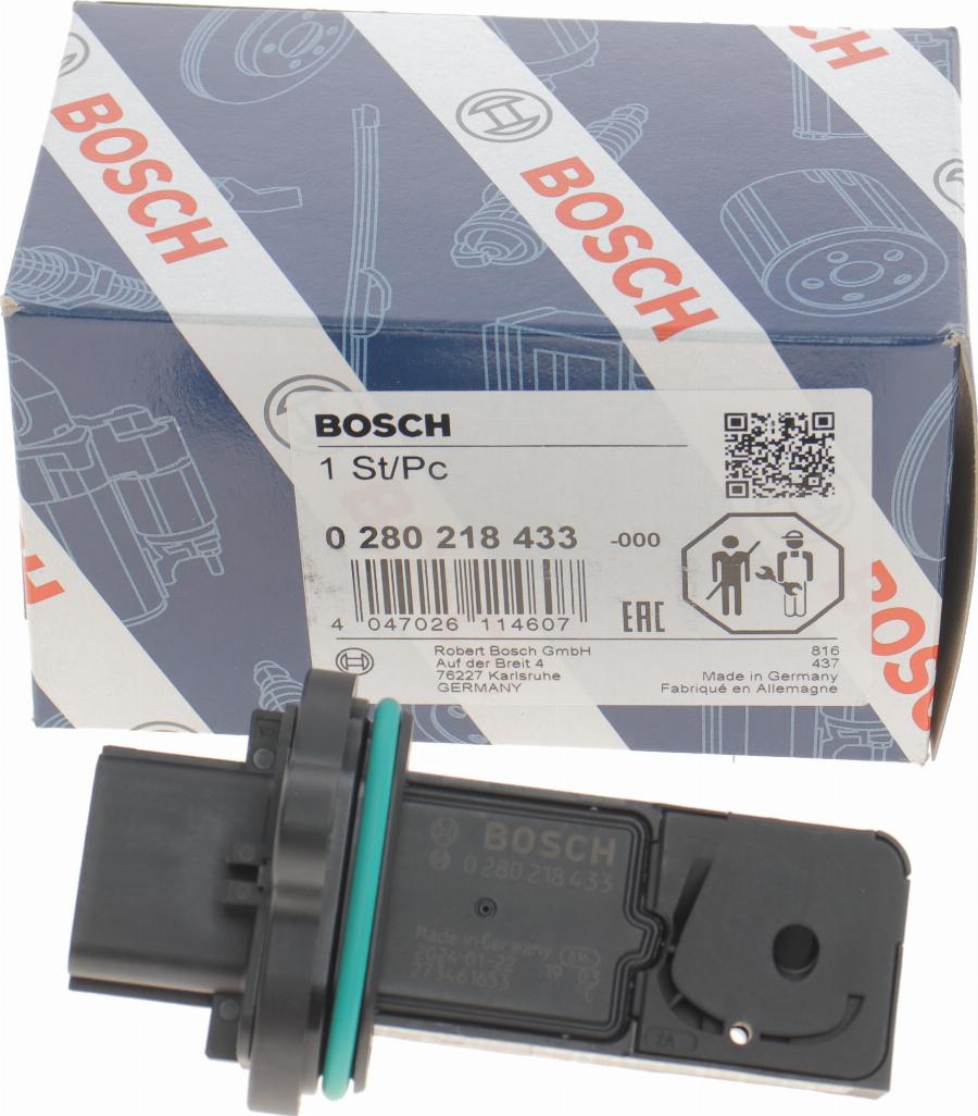 BOSCH 0 280 218 433 - Gaisa masas mērītājs autodraugiem.lv