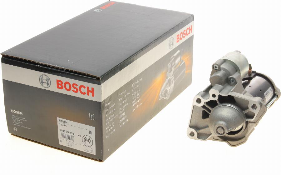 BOSCH 1 986 S00 998 - Starteris autodraugiem.lv