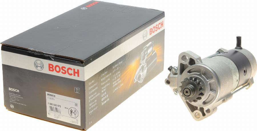 BOSCH 1 986 S00 978 - Starteris autodraugiem.lv