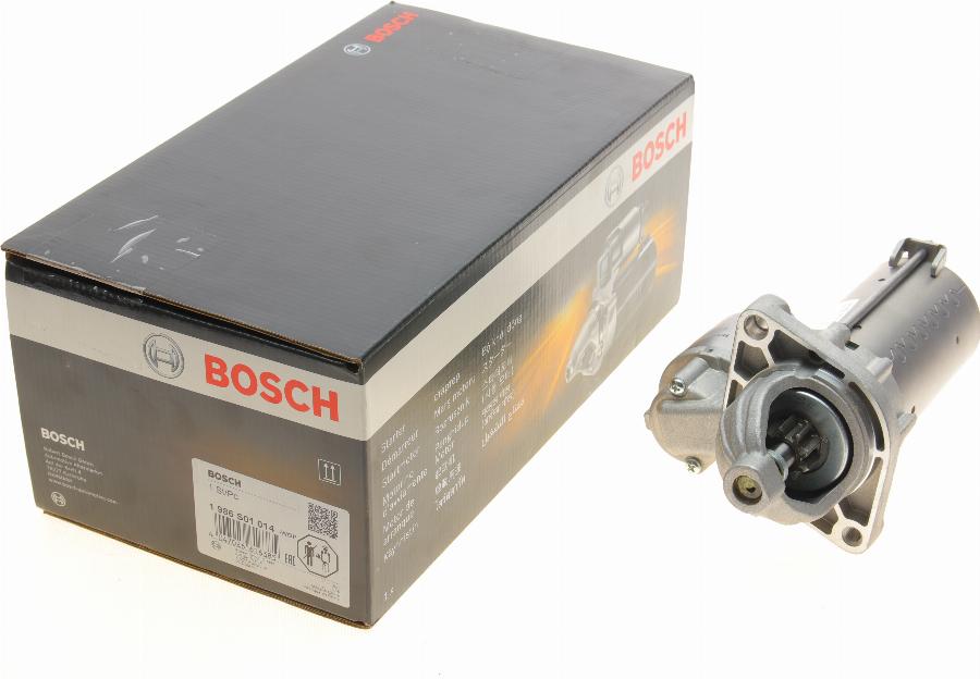 BOSCH 1 986 S01 014 - Starteris autodraugiem.lv