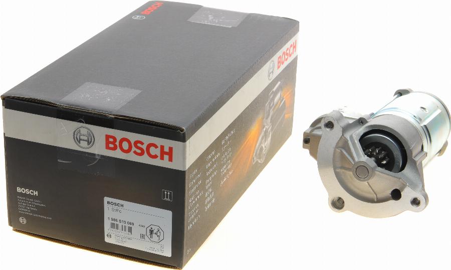 BOSCH 1 986 S10 069 - Starteris autodraugiem.lv