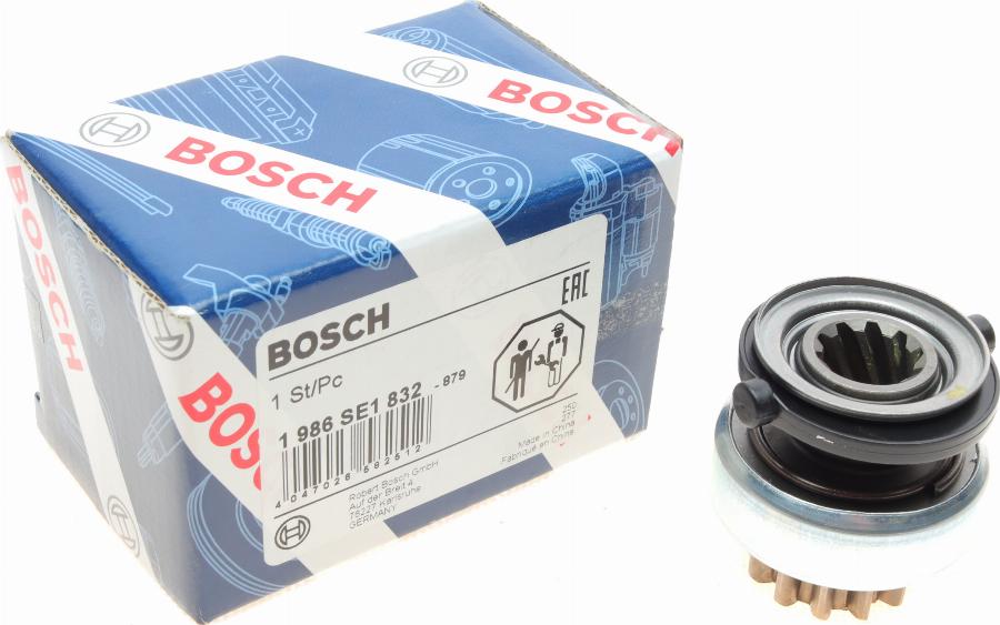 BOSCH 1 986 SE1 832 - Zobrats, Starteris autodraugiem.lv