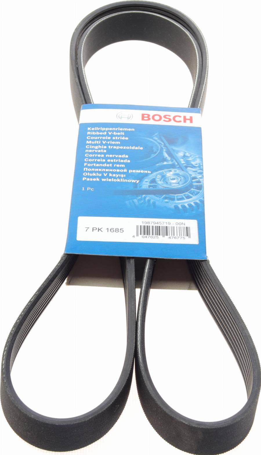 BOSCH 1 987 945 719 - Ķīļrievu siksna autodraugiem.lv