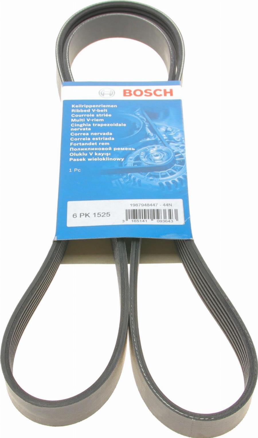 BOSCH 1 987 948 447 - Ķīļrievu siksna autodraugiem.lv