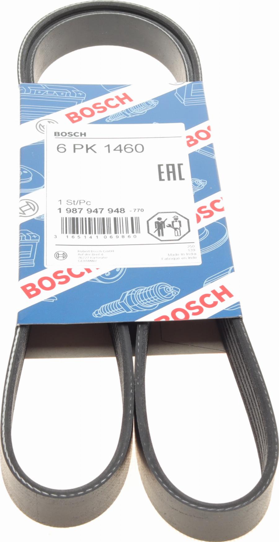 BOSCH 1 987 947 948 - Ķīļrievu siksna autodraugiem.lv