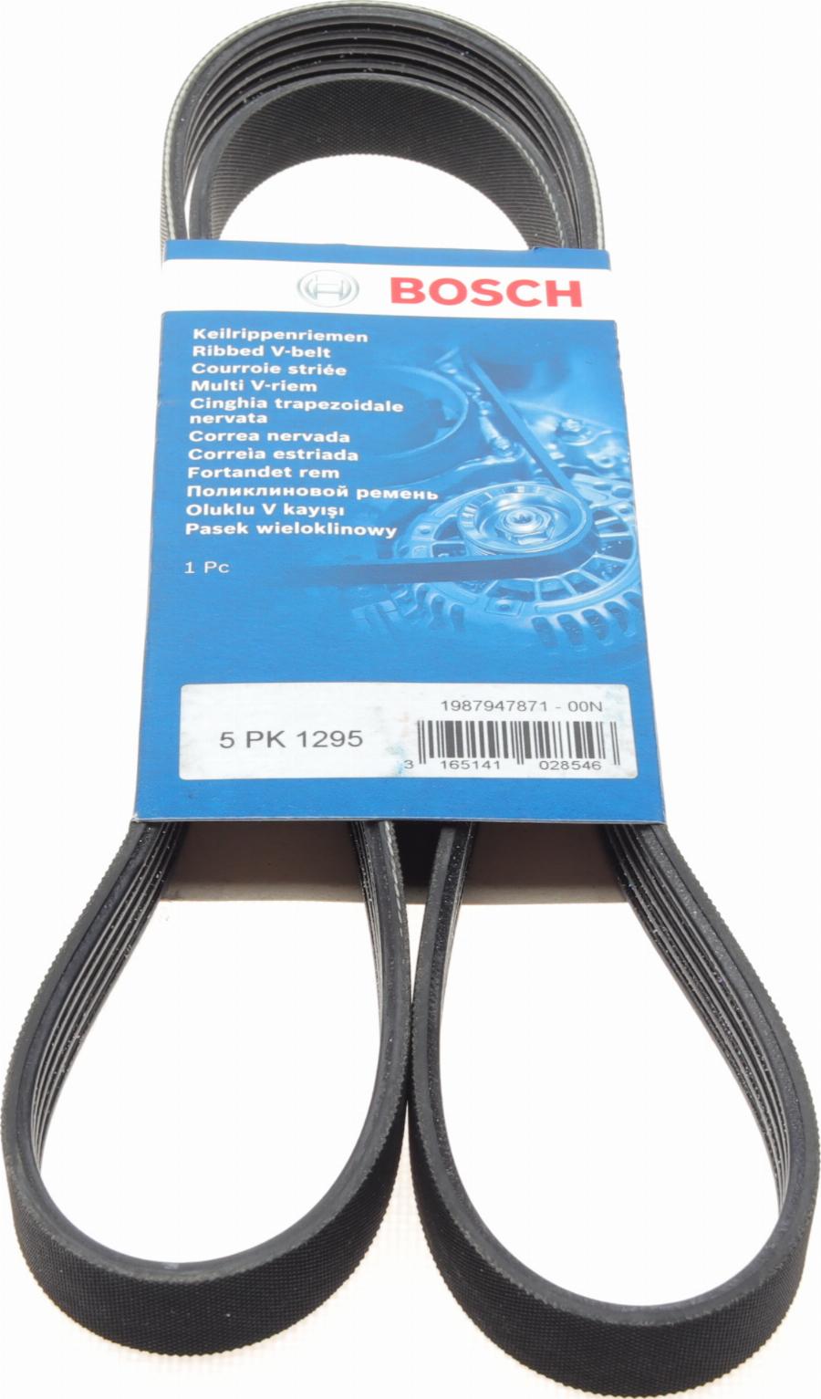 BOSCH 1 987 947 871 - Ķīļrievu siksna autodraugiem.lv