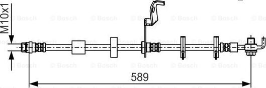 BOSCH 1 987 481 102 - Bremžu šļūtene autodraugiem.lv