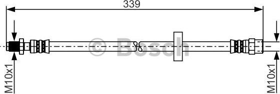 BOSCH 1 987 481 236 - Bremžu šļūtene autodraugiem.lv