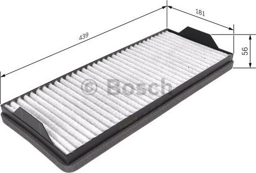 BOSCH 1 987 431 457 - Filtrs, Salona telpas gaiss autodraugiem.lv