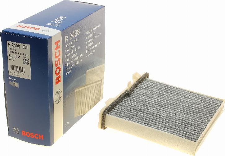 BOSCH 1 987 432 498 - Filtrs, Salona telpas gaiss autodraugiem.lv