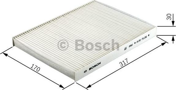 BOSCH 1 987 432 402 - Filtrs, Salona telpas gaiss autodraugiem.lv