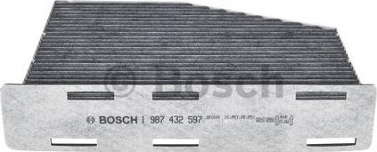 BOSCH 1987432597 - Filtrs, Salona telpas gaiss autodraugiem.lv