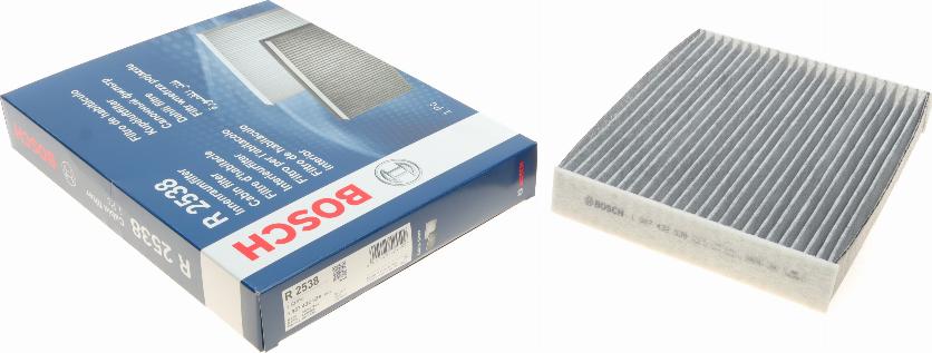 BOSCH 1 987 432 538 - Filtrs, Salona telpas gaiss autodraugiem.lv