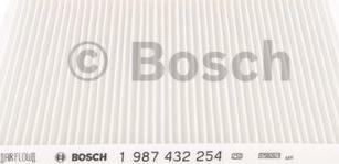 BOSCH 1 987 432 254 - Filtrs, Salona telpas gaiss autodraugiem.lv