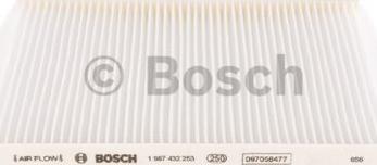 BOSCH 1 987 432 253 - Filtrs, Salona telpas gaiss autodraugiem.lv