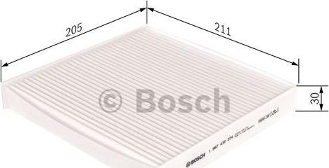 BOSCH 1 987 432 234 - Filtrs, Salona telpas gaiss autodraugiem.lv