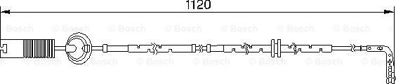 BOSCH 1 987 474 999 - Indikators, Bremžu uzliku nodilums autodraugiem.lv