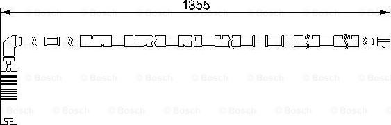BOSCH 1 987 474 959 - Indikators, Bremžu uzliku nodilums autodraugiem.lv