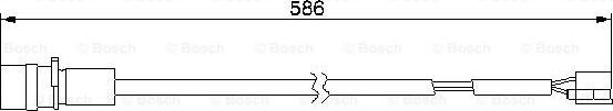 BOSCH 1987474985 - Indikators, Bremžu uzliku nodilums autodraugiem.lv