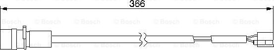 BOSCH 1 987 474 986 - Indikators, Bremžu uzliku nodilums autodraugiem.lv