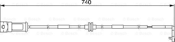 BOSCH 1 987 474 934 - Indikators, Bremžu uzliku nodilums autodraugiem.lv
