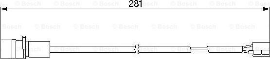 BOSCH 1 987 474 924 - Indikators, Bremžu uzliku nodilums autodraugiem.lv