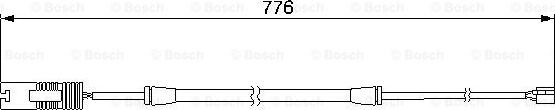 BOSCH 1 987 474 925 - Indikators, Bremžu uzliku nodilums autodraugiem.lv