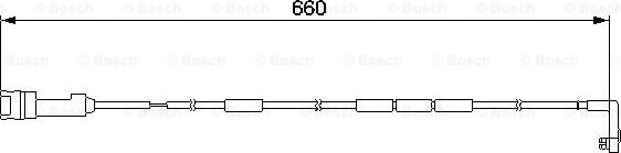 BOSCH 1 987 474 921 - Indikators, Bremžu uzliku nodilums autodraugiem.lv