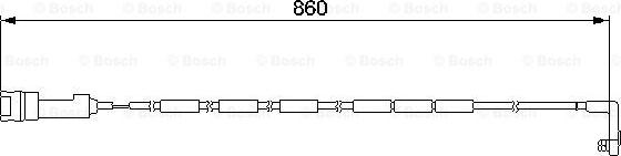BOSCH 1 987 474 922 - Indikators, Bremžu uzliku nodilums autodraugiem.lv