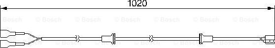 BOSCH 1987474976 - Indikators, Bremžu uzliku nodilums autodraugiem.lv