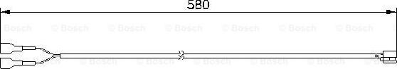 BOSCH 1987474978 - Indikators, Bremžu uzliku nodilums autodraugiem.lv
