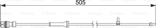 BOSCH 1 987 474 592 - Indikators, Bremžu uzliku nodilums autodraugiem.lv