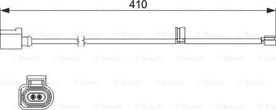 BOSCH 1987474516 - Indikators, Bremžu uzliku nodilums autodraugiem.lv