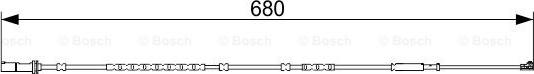 BOSCH 1987473545 - Indikators, Bremžu uzliku nodilums autodraugiem.lv