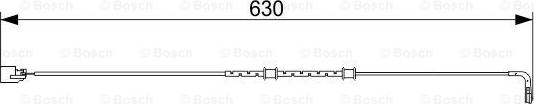 BOSCH 1 987 473 555 - Indikators, Bremžu uzliku nodilums autodraugiem.lv