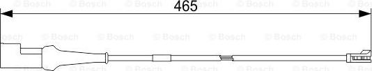 BOSCH 1 987 473 550 - Indikators, Bremžu uzliku nodilums autodraugiem.lv