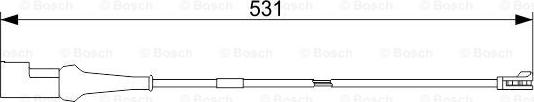 BOSCH 1987473551 - Indikators, Bremžu uzliku nodilums autodraugiem.lv