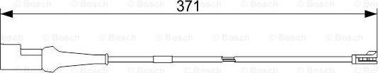 BOSCH 1987473553 - Indikators, Bremžu uzliku nodilums autodraugiem.lv