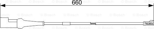 BOSCH 1 987 473 552 - Indikators, Bremžu uzliku nodilums autodraugiem.lv
